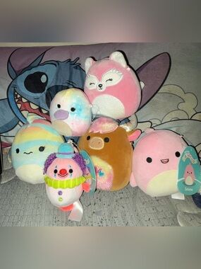Squishmallows bundle 5 inch and smalller